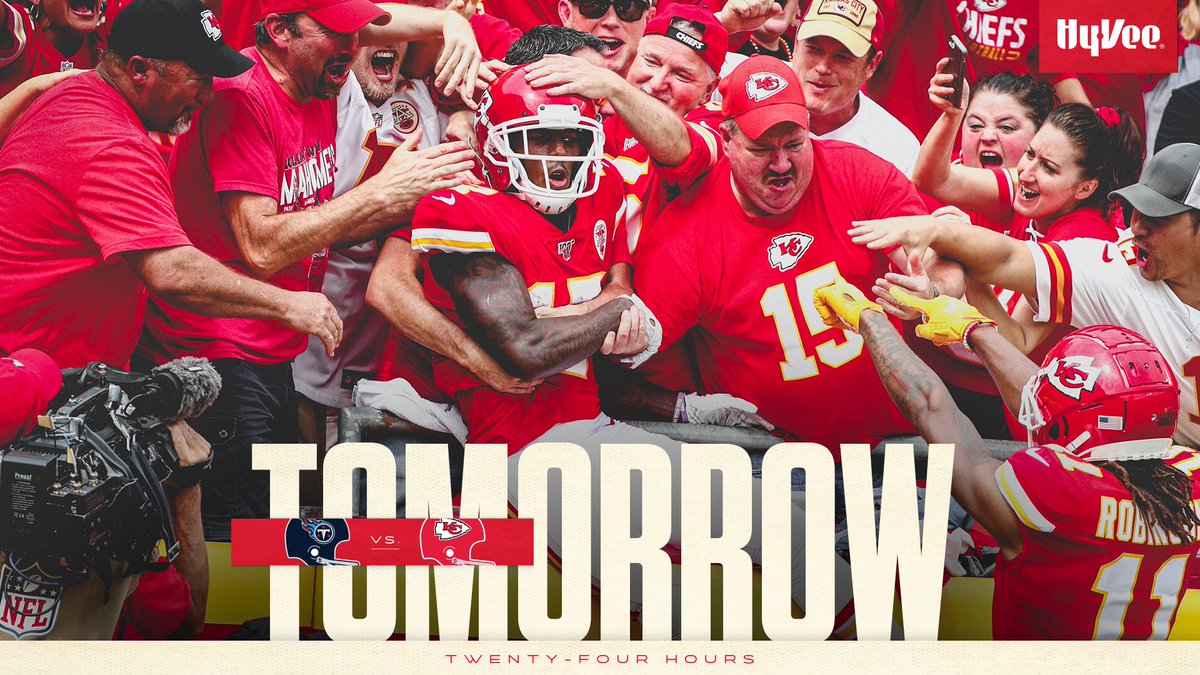 Chiefs's tweet photo. The wait is almost over. https://t.co/taE74GC0yF