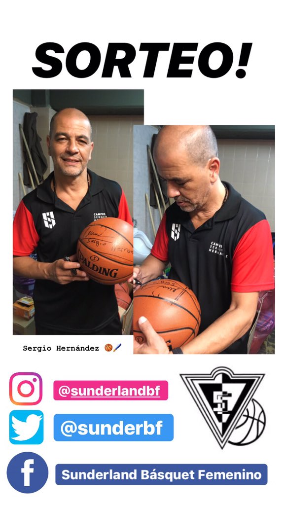 SunderBF's tweet photo. ¿Queres ganarte una pelota @spalding_argentina firmada por el entrenador de la selección argentina de básquetbol ?
Seguí los siguientes pasos:
-Seguir a  @sunderbf
-Retuittear está publicación etiquetándonos. https://t.co/yPftOuEnOh