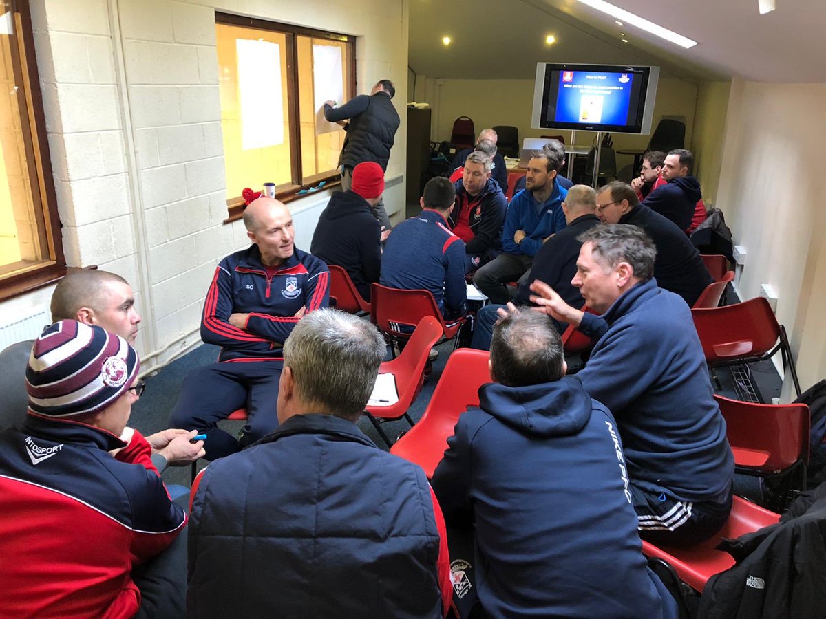 The_Wedgy's tweet image. Delighted to be part of the new @StBrigidsGAA Coaching Community. A fantastic turnout with coaches eager to learn from each other and challenge the norm. Already looking forward to next weeks workshop on FMS &amp;amp; Athletic Dev. Exciting times... #continiouslearning #changetheculture