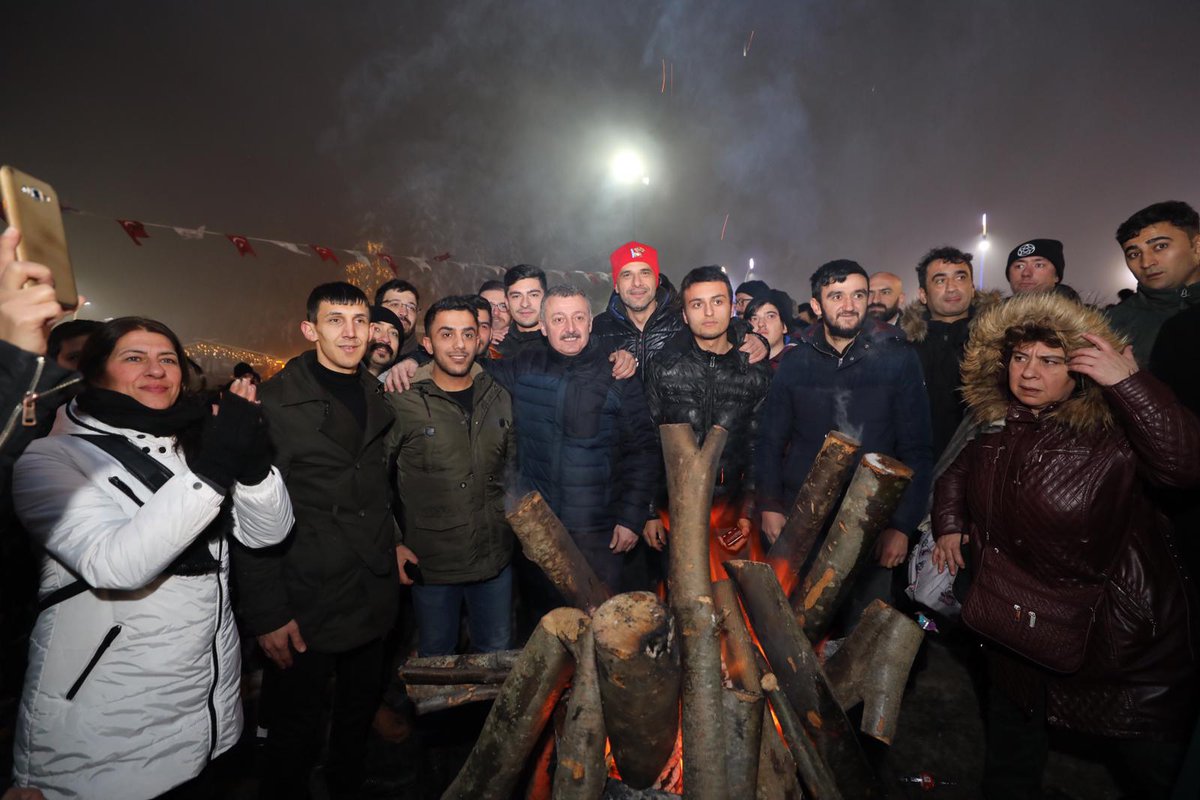 Başkan Büyükakın'ın festival keyfi