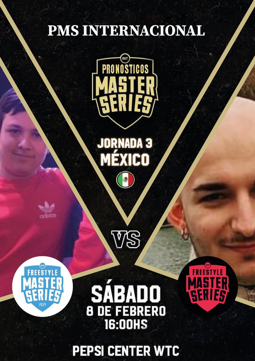TongoFue's tweet photo. El primer enfrentamiento de la próxima ronda clasificatoria a #PMSInternacional ya es oficial.

@joselescanok vs @esferico97

¿Quién se llevará la clasificación en México? https://t.co/600TcfH9wF