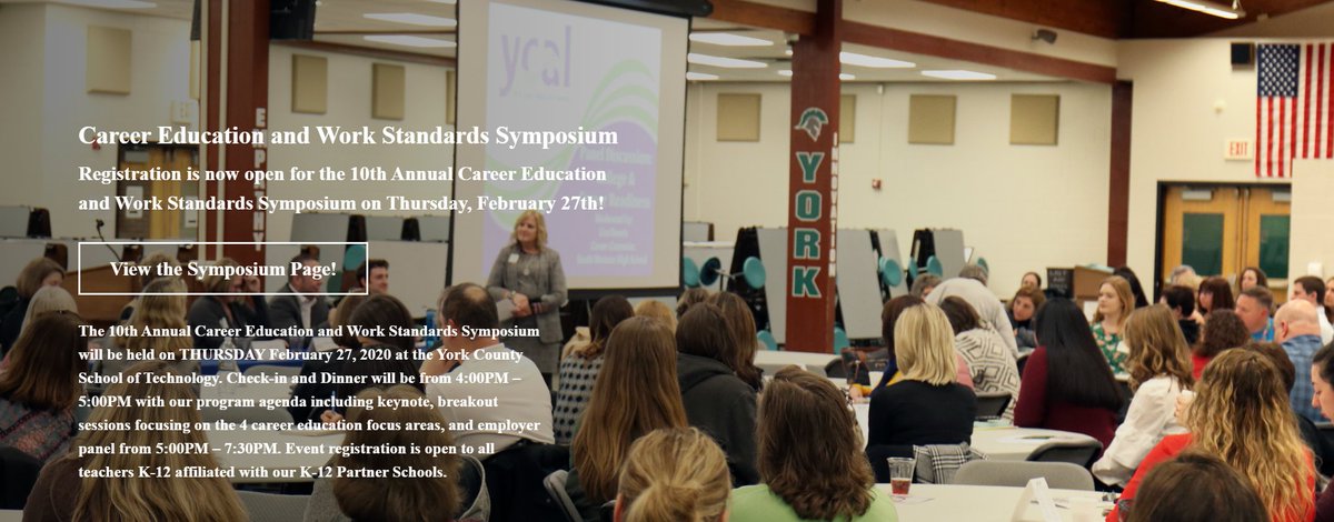 Registration for the 10th Annual Symposium is now open!
ycal.us/educators/care…