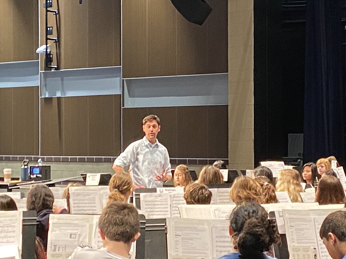 k5jmh's tweet photo. Region 9 Freshman Region Band and Region 9 Jazz Band are underway at GOHS!  @ConroeFineArts @GOHSband https://t.co/mEIgTALyHm