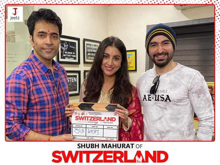 BeingLuckyBhai's tweet photo. Subho Mahurat to Switzerland #Bigannouncement #Summer2020 #Comingsoon #Staytunned #formoreupdates @itsmeabir @RukminiMaitra https://t.co/QwAhypbVe8