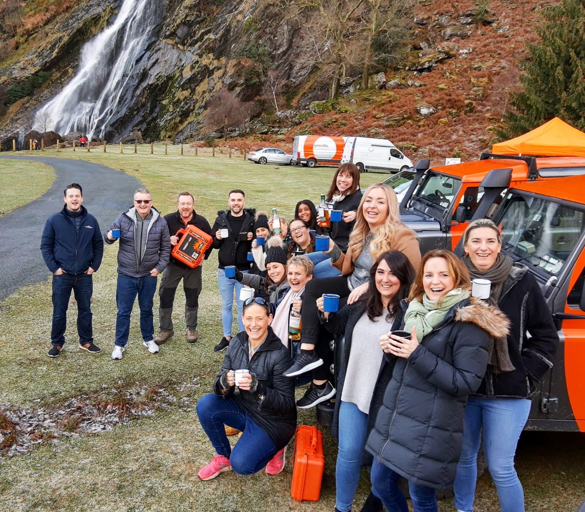 OrangeworksIE's tweet photo. First #famtrip of the year with a fabulous collective @OkbyrneOrla @Roseydela @MichaelaBurke2 @gerryginty #CreatingExperiences https://t.co/DM42Z3YRFK
