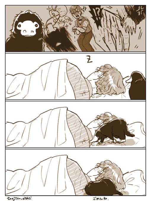 ひっかいてごめんね 