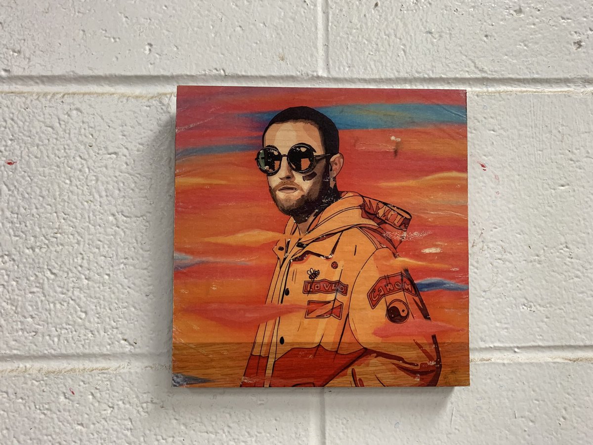 IT_BEEZ's tweet photo. More Mac Miller up for sale in room 122 at the HS! $20 each! First come first serve! @RSDRAMS https://t.co/n8QCfTdiER