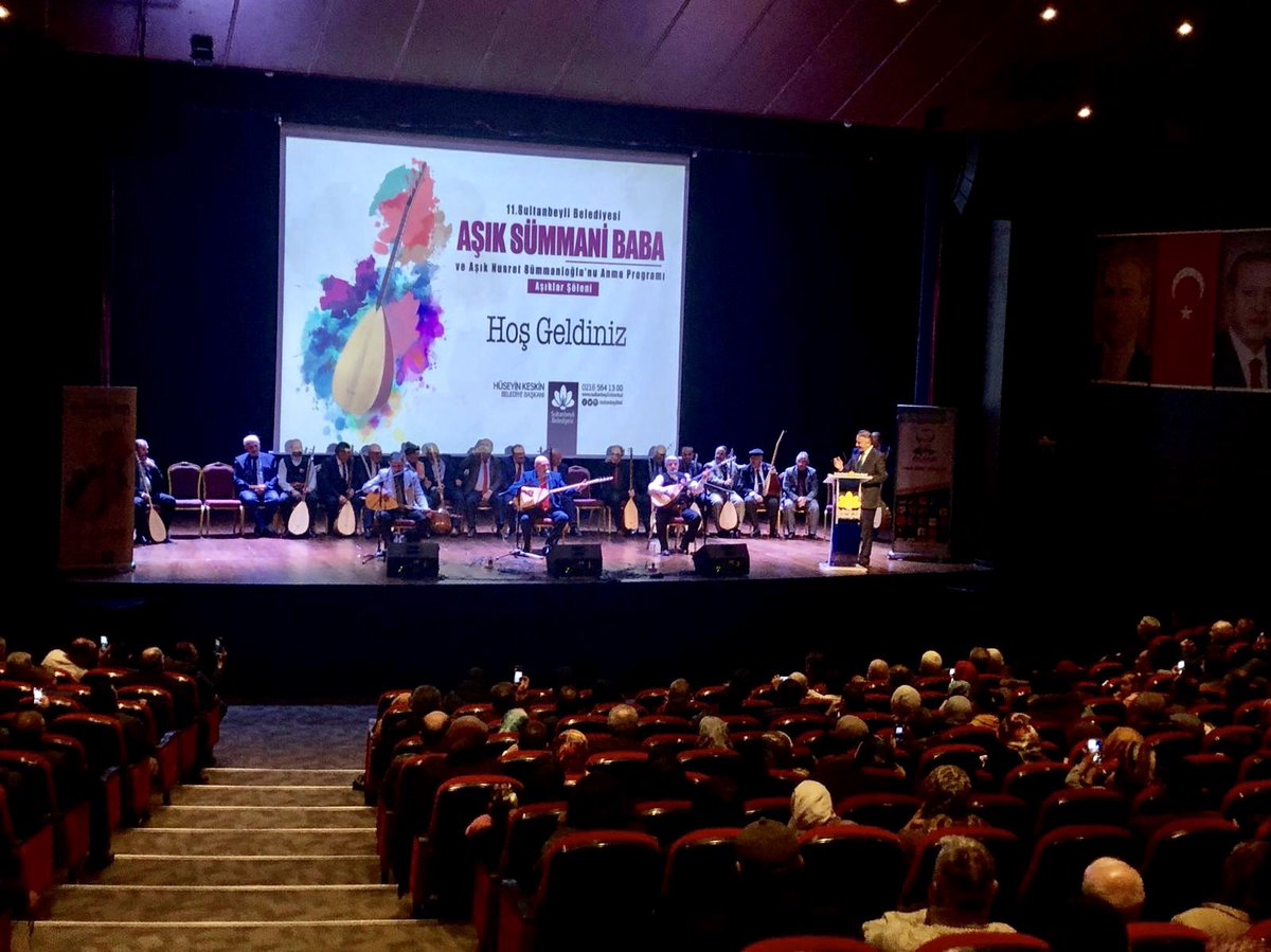 “11. Aşık Sümmani Baba ve Nusret Sümmanioğlu’nu Anma Programı ve Aşıklar Şöleni” Tüm hızıyla devam ediyor...

Programımız gecenin ilerleyen saatlerine kadar devam edecek...

📍Muhsin Yazıcıoğlu Kültür Merkezine teşriflerinizi bekleriz 😊