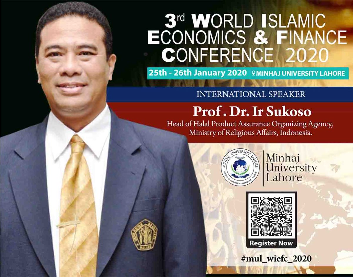 FiazPhD's tweet photo. On the Behalf of Minhaj University Lahore we Warmly welcome our guest from Indonesia #mul_wiefc_2020 @OfficialMUL @khurram4961 https://t.co/MgpatUCB1m