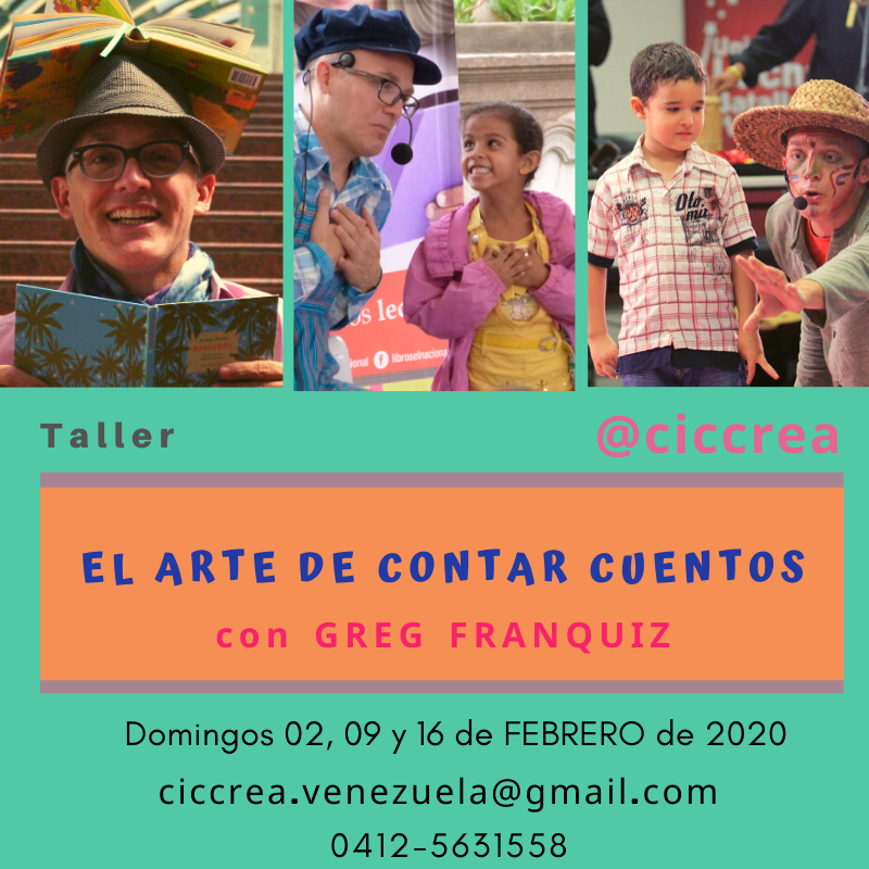 Los #cuentos nos enseñan a #vivir 
Inscripciones del #taller de <a href="/ciccrea/">@Ciccrea</a> #febrero #cuentacuentos