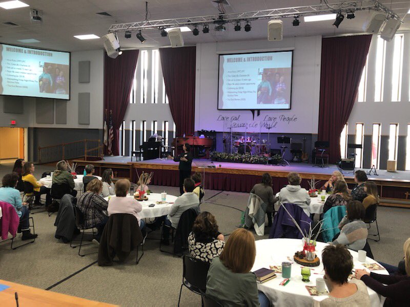 GDFMFB's tweet photo. So proud of my wife! She spoke this morning at the @UMChurch in Chillicothe and knocked it out of the park. #Creativity #UniquelyCreated So excited for her new book to be released next Tuesday. #TheGodBlanket https://t.co/NgL2OQqvIB