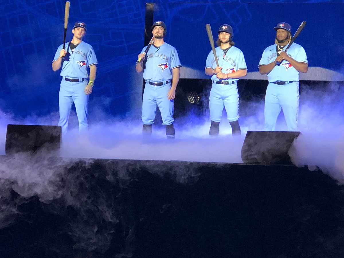 #BlueJays unveil their new jerseys: