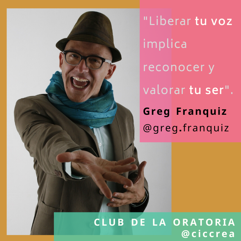 Libera tu #voz Valora tu #ser  Sé parte del Club de la Oratoria de <a href="/ciccrea/">@Ciccrea</a>