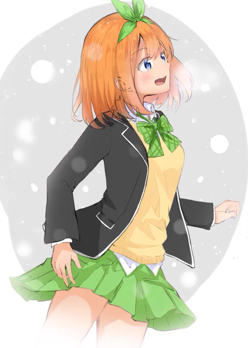 「雪ですよ!雪!」
#五等分の花嫁 