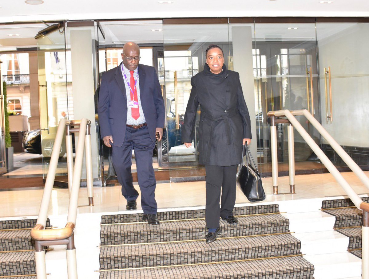 Monica_Juma_'s tweet photo. Arrived in London, ahead of H.E. President Uhuru Kenyatta who, at the invitation of Prime Minister Boris Johnson, will join other leaders for the Africa-UK investment summit on 20th January 2020. https://t.co/IyIRBt4epk