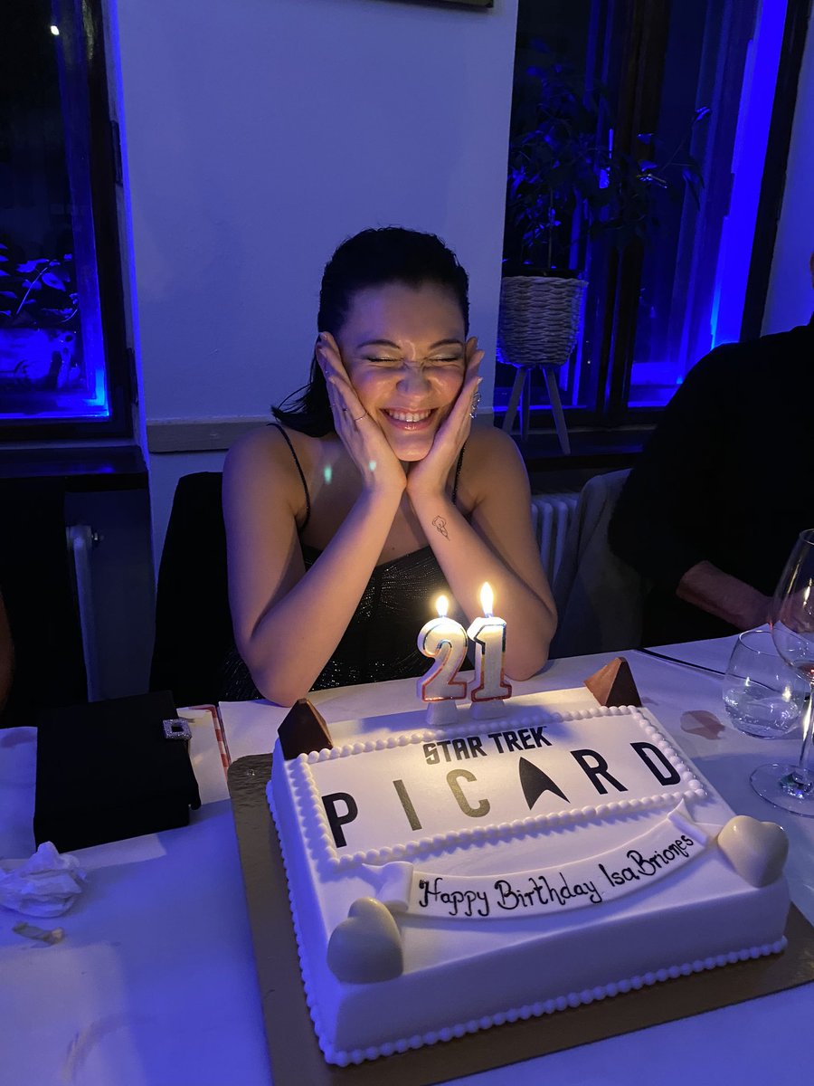 Thank you for all the birthday love!!!!♥️♥️♥️ this year is looking pretty damn special already☺️ #startrekpicard