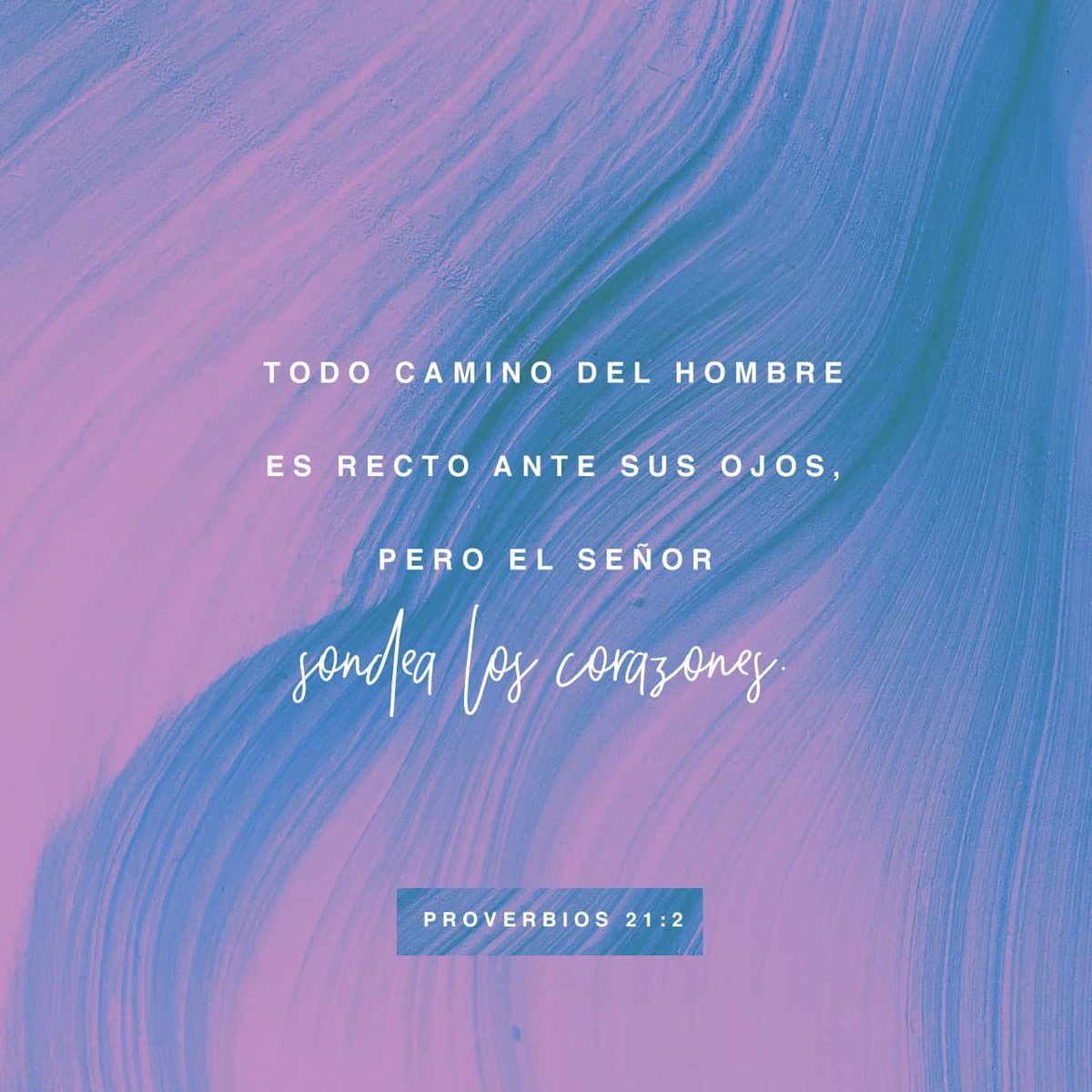 JESUSBRILLA's tweet photo. “Todo camino del hombre es recto ante sus ojos, pero el SEÑOR sondea los corazones.”
Proverbios 21:2 LBLA https://t.co/bESFnsZJDF