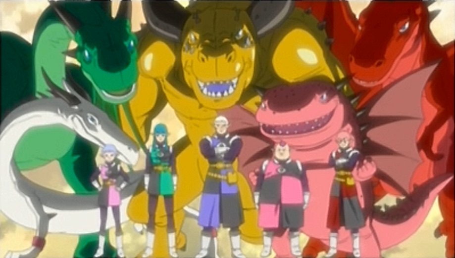 イグアナ Twitterissa ブルードラゴン2期の上位生命体はイイぞ 変な服だけど