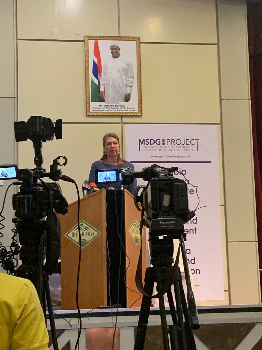 SuisseSenegal's tweet photo. 🇬🇲Congratulations to The Gambia for holding the 3rd Stake in the Nation Forum! 🇨🇭is proud to support once again this strategic event that allows #diaspora groups to engage in the country’s development debate. @BarrowPresident @GKPartners  #DevelopGambia  #NewGambia https://t.co/HmhP8ZOmx8