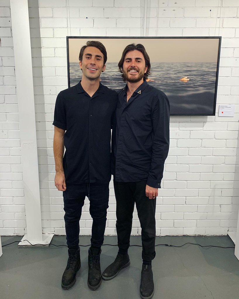 So proud of my brother Joe 
He had his first Exhibition for his Art last night and it was insane, hands down the most talented person I know. Keep an eye on his work because soon it will be everywhere! ⚡️💙