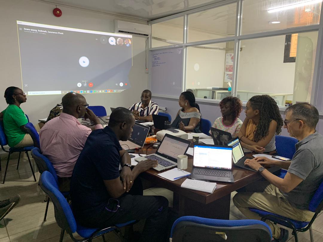 IngTrudyMorgan's tweet photo. SLIE #RAE #ACP2 #Strategy Workshop 2020 "Improving engineering education &amp; practice in #SierraLeone" = Progress in training young engineers, #CPD framework development, #innovation hub establishment! @RAEngGlobal @RAEngNews @RaeSlie @RaeSlie @Nadz_SL @ollynetworker @NickG_UNOPS https://t.co/hdIvNxFePR