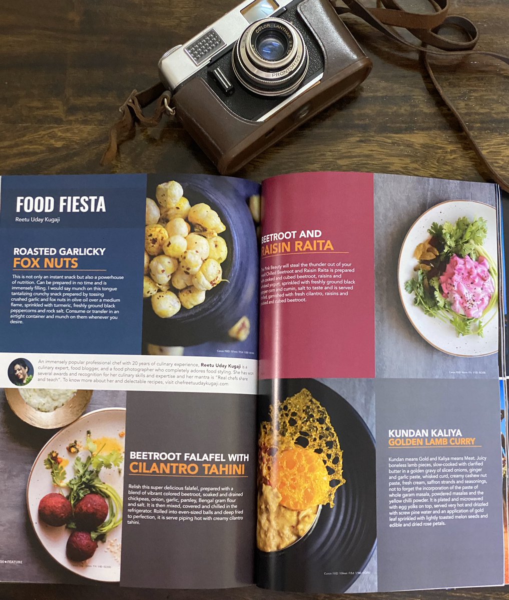 chefreetuudayk's tweet photo. Just received the Hard copy of #SuperAwesommmme @ChiizDotCom
“Only photograph what you love.”
— Tim Walker
My #FoodPhotography gets featured in Top Photography Magazine.... #ChiizMagazine Jan2020 #Volume34 https://t.co/4Y1vlxcb42