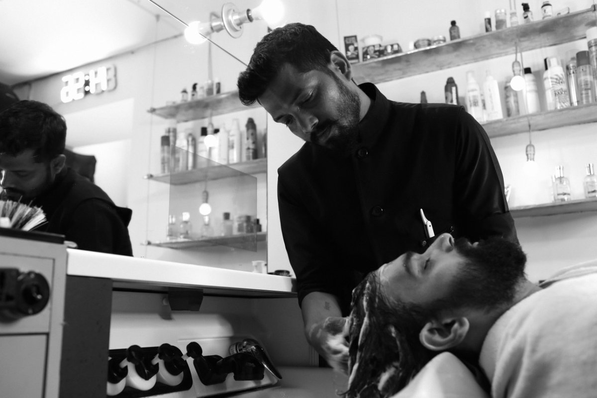 Devoting towards our each hairstyling can be seen in our work.

#BarberLife #Hairstyles #Beard #Hairstyle #HairstylesForMen #HairstylesForGirls #Bearded #Beardstyle #Beards #BeardMan