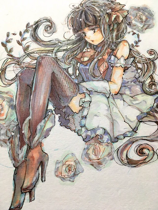 #集えコピックの魔法使いたちよ
曖昧な色味が好き( ˊ̱˂˃ˋ̱ ) 