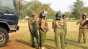 HakiNgo's tweet photo. #ArrestAlShabab
#KeepKenyaSafe
NIS, National Police, GSU and KDF why not storm or Raid Al Shabab terror group instead of raiding Kakamega Residents becoz of Rejecting BBI Report, Arrest Al Shabab Militia, Kenyans are being killed by the Al Shabab Militia. https://t.co/n81oXMFooL