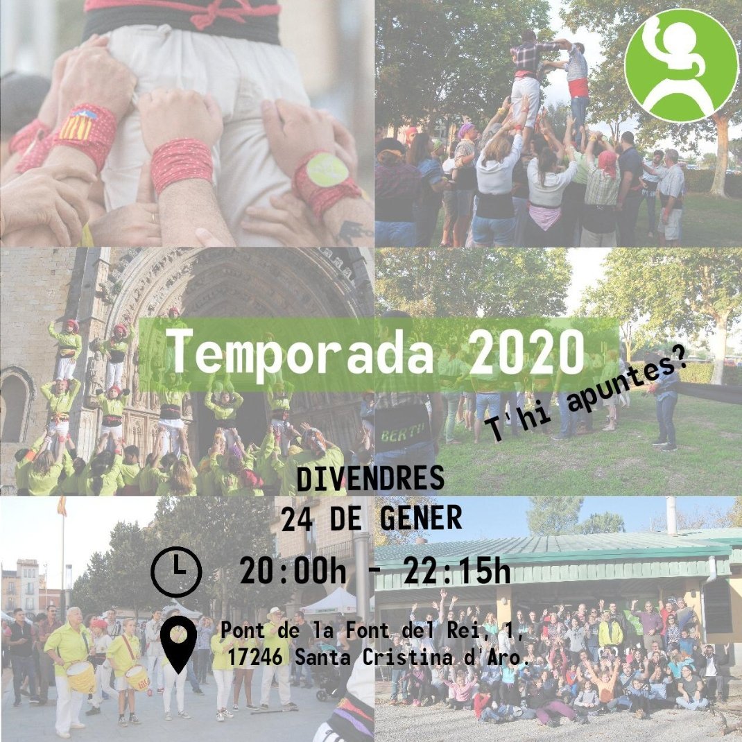 minyonsdesc's tweet photo. La temporada 2020 ja està aquí! 
Som-hi minyons i minyones 💪🏻💪🏻 Anem traient la pols a la faixa🧣i la camisa👕perquè Divendres 2⃣4⃣ de Gener tenim el primer assaig oficial de la temporada 2⃣0⃣2⃣0⃣

❗❗A les 20:00h ens trobem el LOCAL https://t.co/YBQozSkmfu