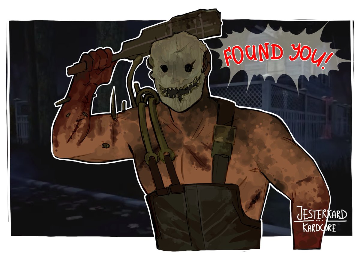 DeadbyDaylight's tweet photo. The beginning of a friendship 🥰! Comic by @JESTERKARD 
#DeadbyDaylight #DbD https://t.co/1E5kAzqeZA