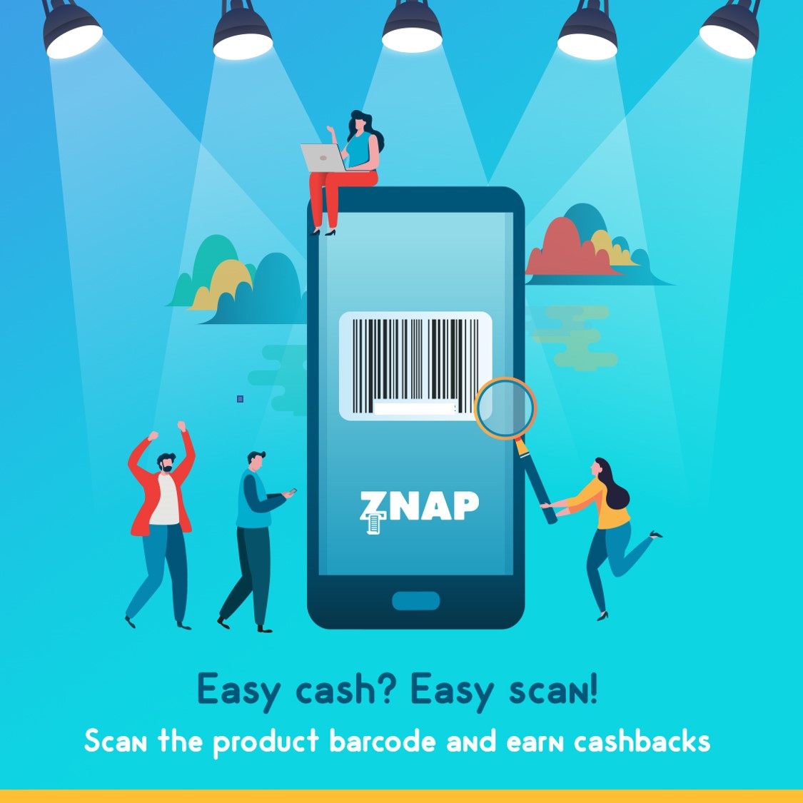 znapcash's tweet image. Earning cash is easy and fun! Open the Znap app when you&apos;re out and about on your normal shopping runs and earn cash by scanning product codes.

#NewZnap #UpdateApp #UpdateZnap #ScanBarcodeNEarn #ScanNEarn #CashBack #CashbackApp #ZnapOffer #ZnapApp #ZnapDubai #ZnapUAE