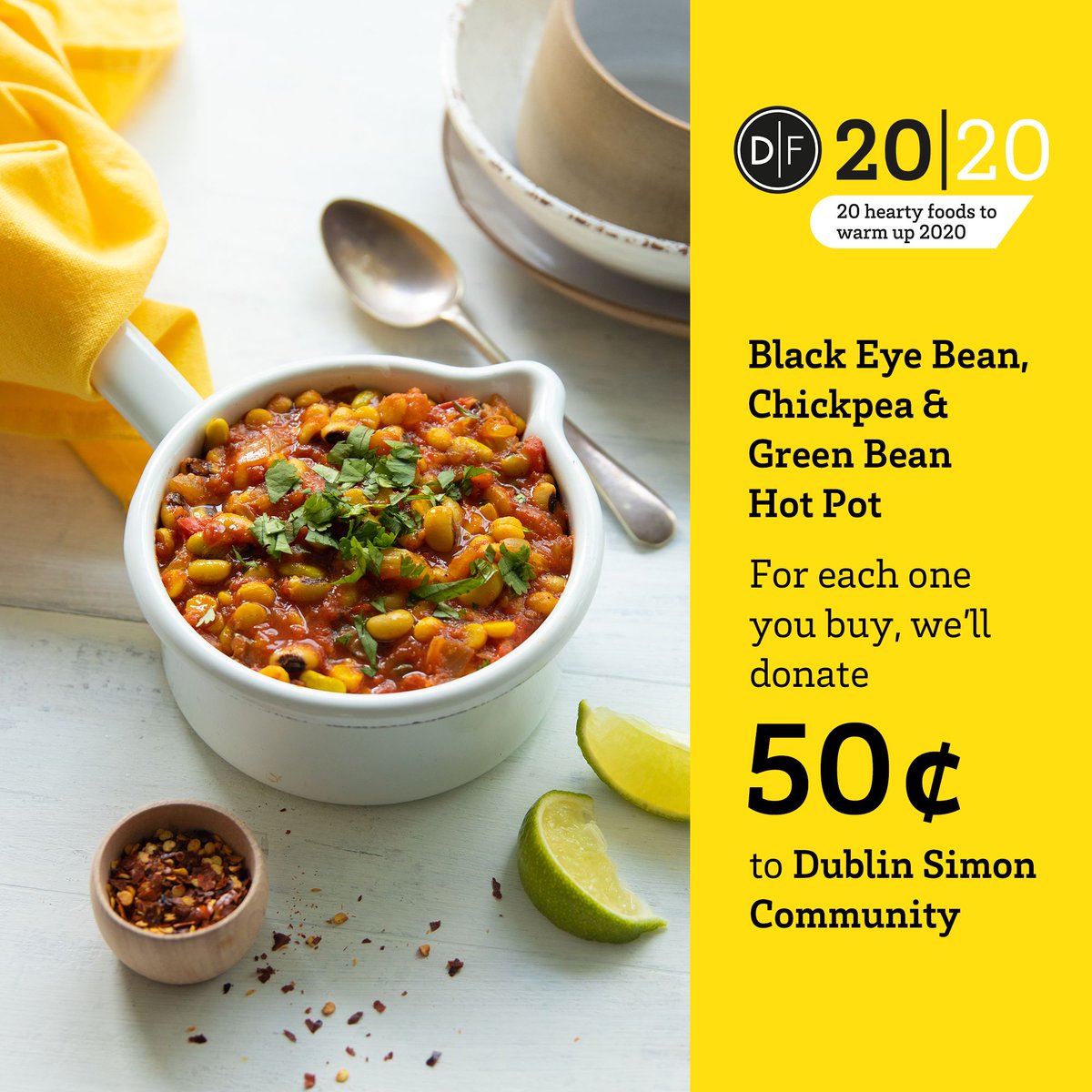 DonnybrookFair's tweet photo. Spread the warmth with a D|F Hotpot of your choice - every one you buy will donate 50c to @Dublin_Simon this January and February! π
#spreadthewarmth #spreadthewarmth2020 #dublinsimon https://t.co/oLogizK3Ek