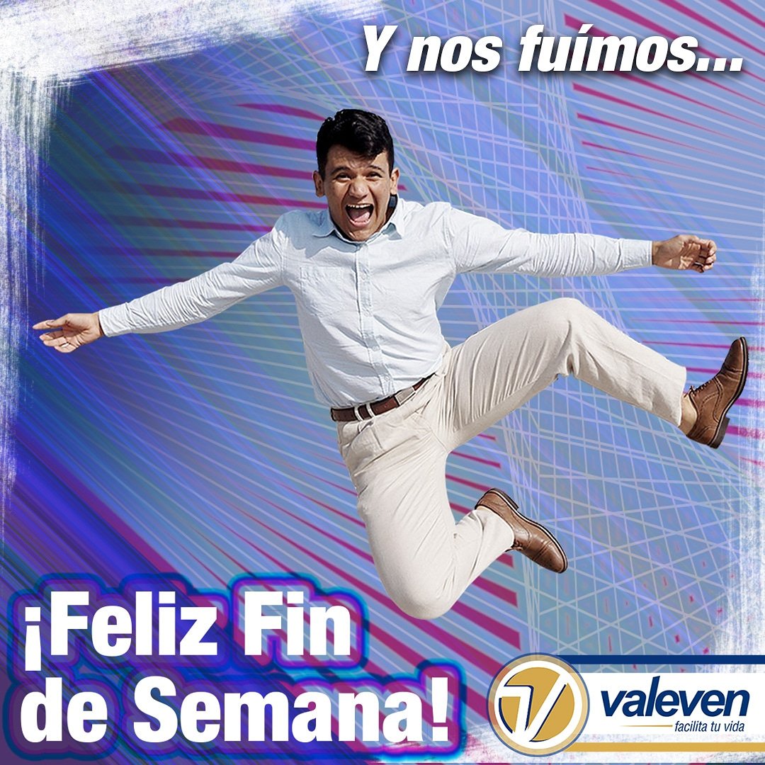ValevenVzla's tweet photo. ¡Llegó el fin de semana! 🙋🤞La pausa para recargar energías es el espacio que siempre anhelamos. 🙅🧖🛀🧘🤸
📌Disfrútalo, comparte y vive tus días de descanso haciendo lo que más te gusta. #Valeven sigue contigo.💳📲🖥️
#findesemana #relax #CanalesdeAtencion #TarjetaGlobal #enero https://t.co/x2haMD3RCj