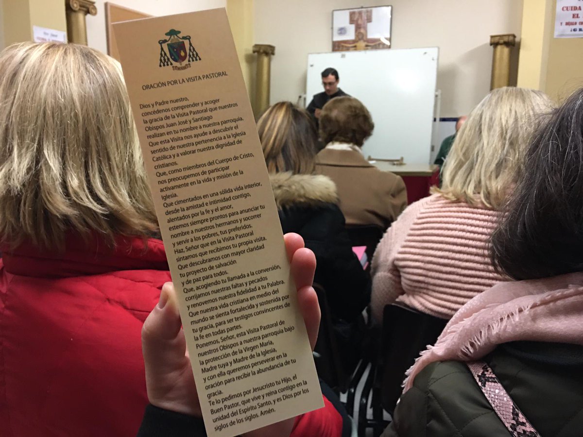 RocioEspartinas's tweet photo. Esta semana hemos asistido a las tres catequesis preparatorias de la #VisitaPastoral del Obispo auxiliar Monseñor Santiago Gómez a nuestra parroquia 👉 del 27 de enero al 2 de febrero.

¡Acojámoslo alegres para mostrarle cómo vivimos la Fe en Cristo en #Espartinas! https://t.co/02KzOgvvCg