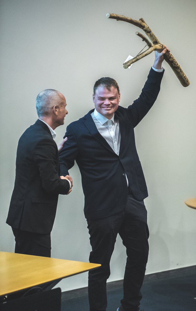 TheParcPrague's tweet photo. At the PARC ceremony, Denisa Lizoňová was awarded the Student Choice Award for excellent work on „Modified liposomes for targeted drug delivery“ while Vojtěch Klimša won the Expert Choice Award for brilliant engineering on „High throughput screening of spray dried formulations“. https://t.co/Nx7R0mBLOx
