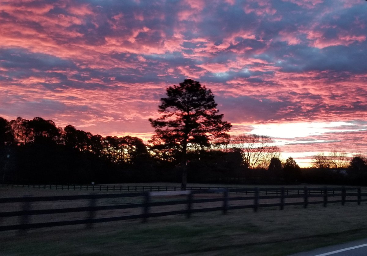 MadeInGwinnett's tweet photo. Who saw the #sunrise yesterday? #MadeInGrayson https://t.co/kxI6qWkLg4