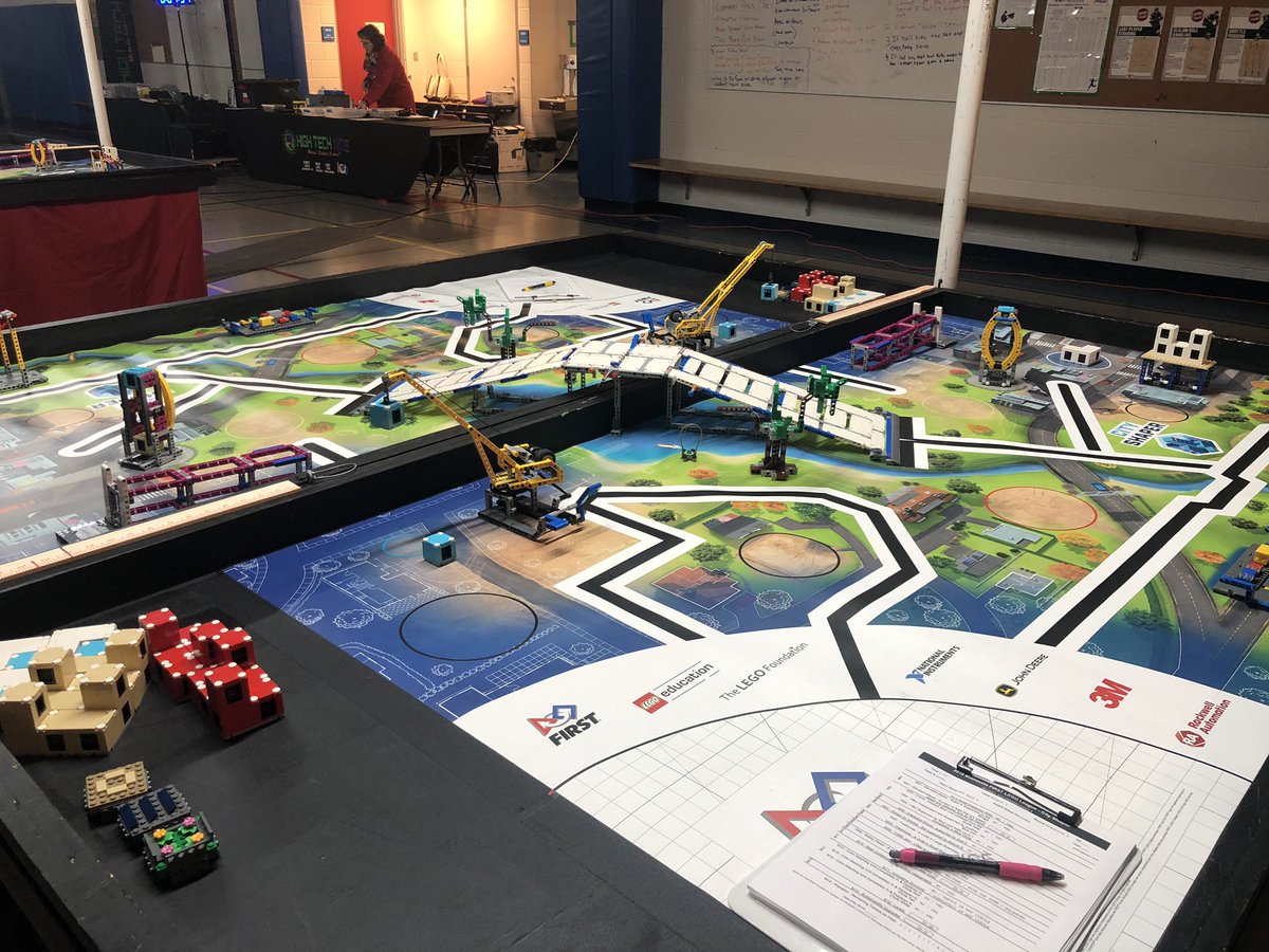 Good luck! <a href="/firstlegoleague/">FIRST LEGO League</a> participants today at the <a href="/SPPS_News/">Saint Paul Public Schools</a> Regional tournament 40 SPPS schools, 55+ teams and 500+ students. The tables &amp; Pits are ready. <a href="/AltEd_SPPS/">AltEd SPPS</a> <a href="/JoeGothard/">Joe Gothard</a> @HighTechKids1 &amp; @SPPS_Science a.k.a. “The 1st Brick” w/<a href="/3M/">3M</a> #morethanbricks
