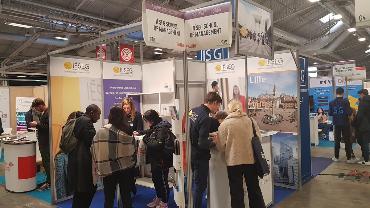 Promoting #IESEG @SalondesMasters of #Paris
#workingonsaturday #BuisnessSchool