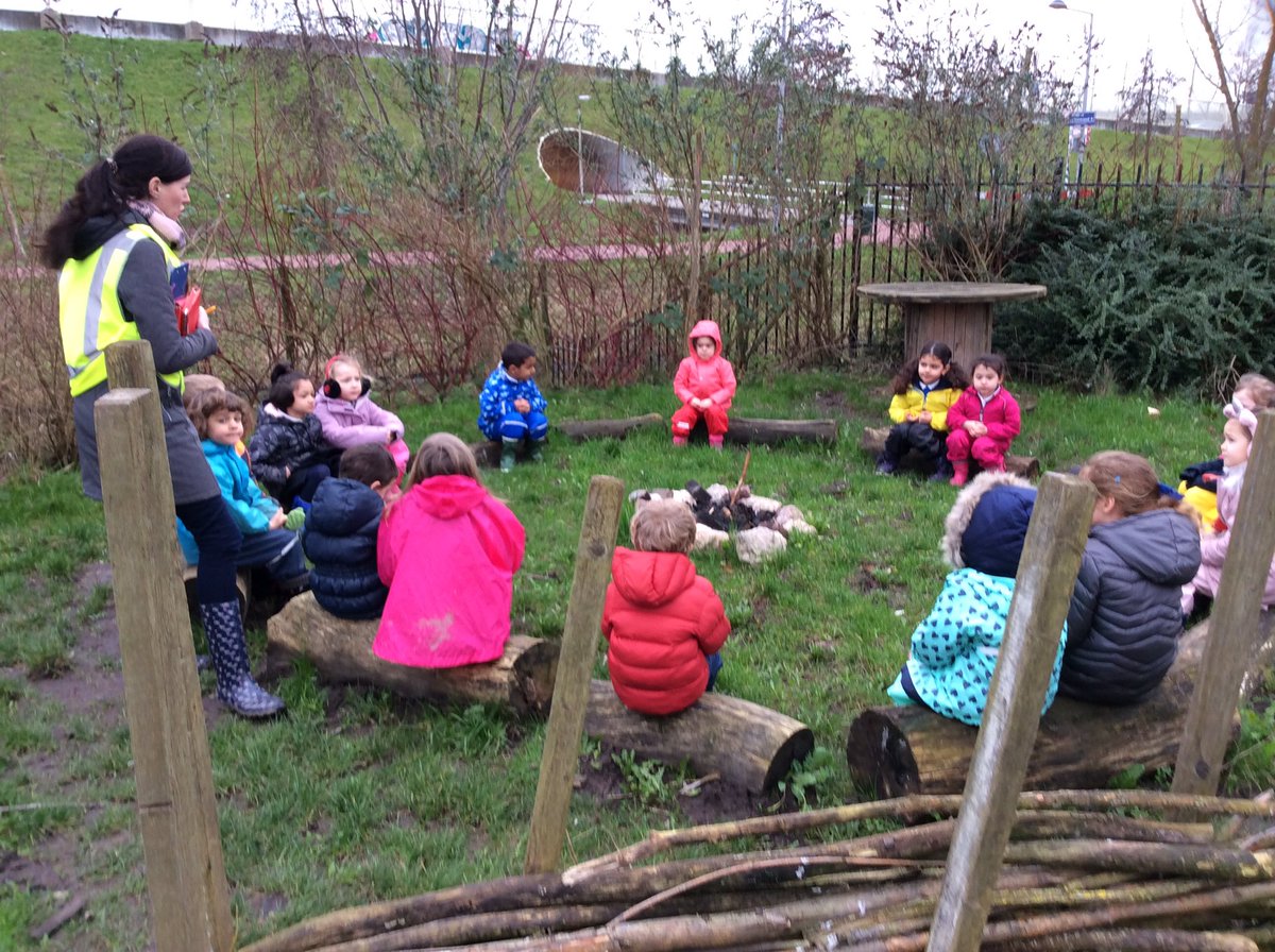 BSNJSL's tweet photo. F2 went on a Winter Walk and we felt the cold on our faces. We used our senses to investigate the outdoors. The trees were bare and there were lots of muddy puddles to splash in. We even made some shelters to keep the animals warm. #jslf2 #jsloutdoorlearning https://t.co/f5SNlvYG0b
