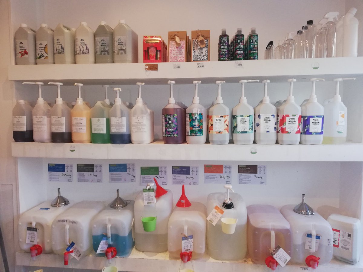 refillstation1's tweet photo. We've been organising! More shelf space and new products! #refill #restock #refillingstation #Leeds #chapelA https://t.co/aFJPn9508k