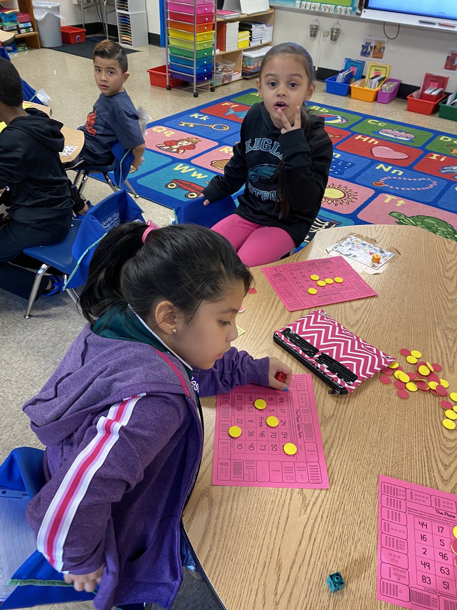 Place value bingo for the win! #MathGames #WeAreBaltz <a href="/BaltzBears/">Baltz Elementary School</a>