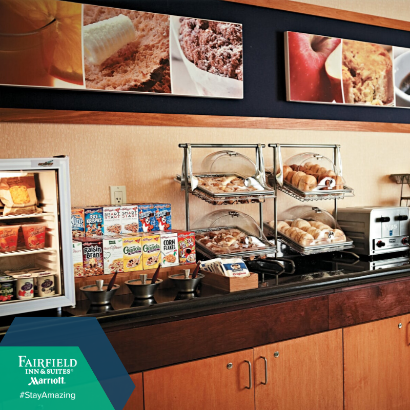 ffisplattsburgh's tweet photo. Fuel up for the day ahead... 🥐
Start your morning on the right foot with a well-rounded breakfast - it's always on us!
#StayAmazing at the Fairfield Inn &amp; Suites in Plattsburgh https://t.co/yEpsn1zc9A