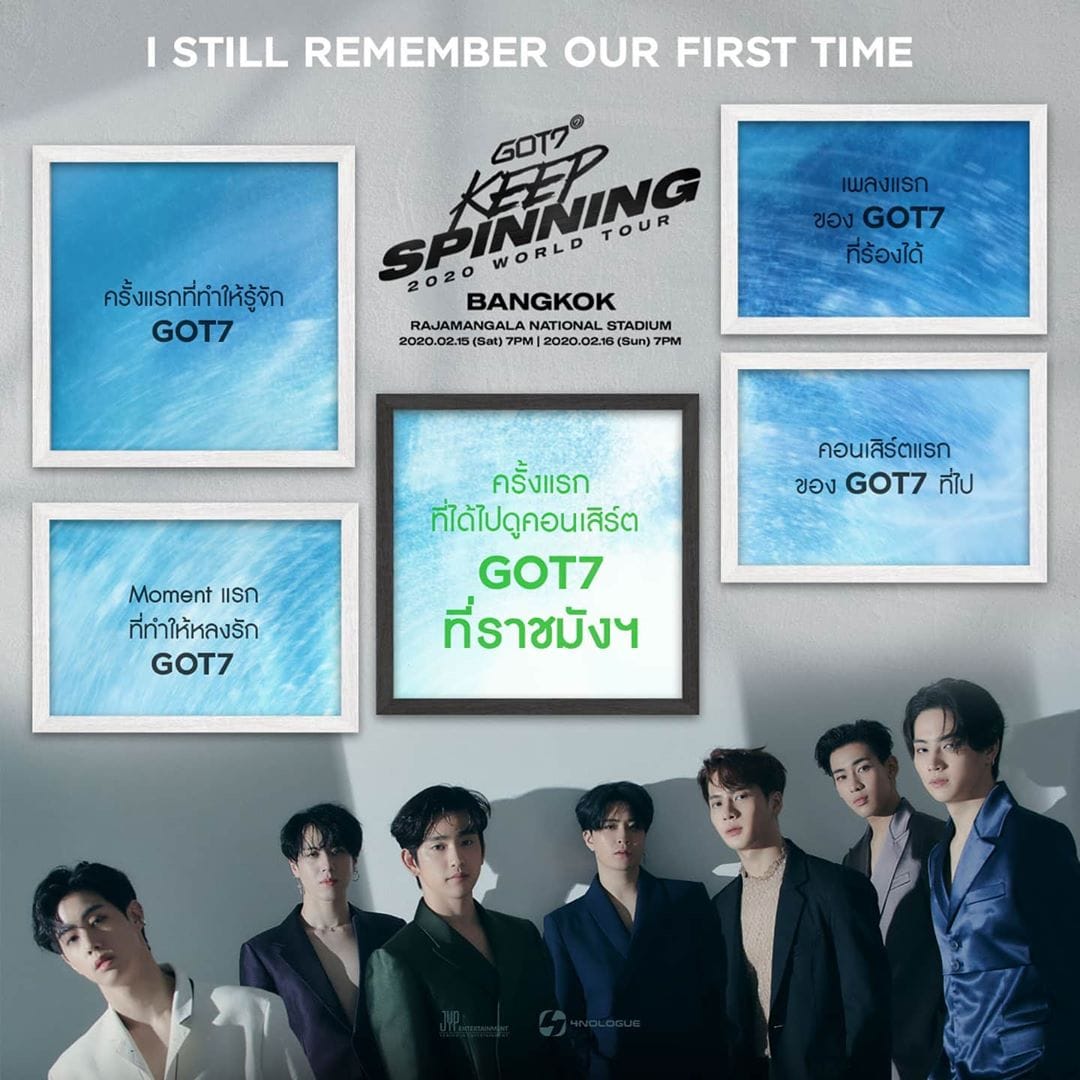 boyslovebrasil's tweet photo. Nos dias 15 e 16 de fevereiro o GOT7 vai fazer o GOT7 2020 WORLD TOUR 'KEEP SPINNING' IN BANGKOK!
O tema do show será "Você ainda lembra da nossa primeira vez?", uma menção a primeira vez que os fãs se apaixonaram pelo grupo ❤ E você? Ainda lembra?
Usem a #FirstTimeWithGOT7 e + https://t.co/OTGu32tOqd