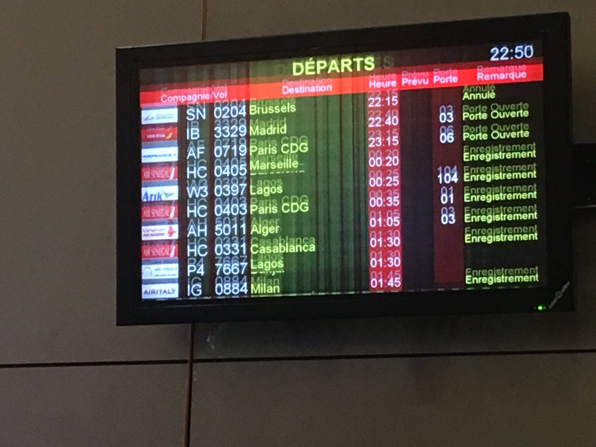 wilma_mui's tweet photo. Adventures traveling home from #Dakar... was scheduled on @FlyingBrussels flight 204 on January 17. Checked in at 8:40pm for a 10:15pm flight. Plane coming was supposed to depart at 8:00pm. Checked in no problem. 10:00pm, flight cancelled. Thread. https://t.co/XQbCES4pKg