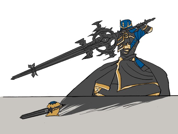 「huge weapon」 illustration images(Oldest｜RT&Fav:50)