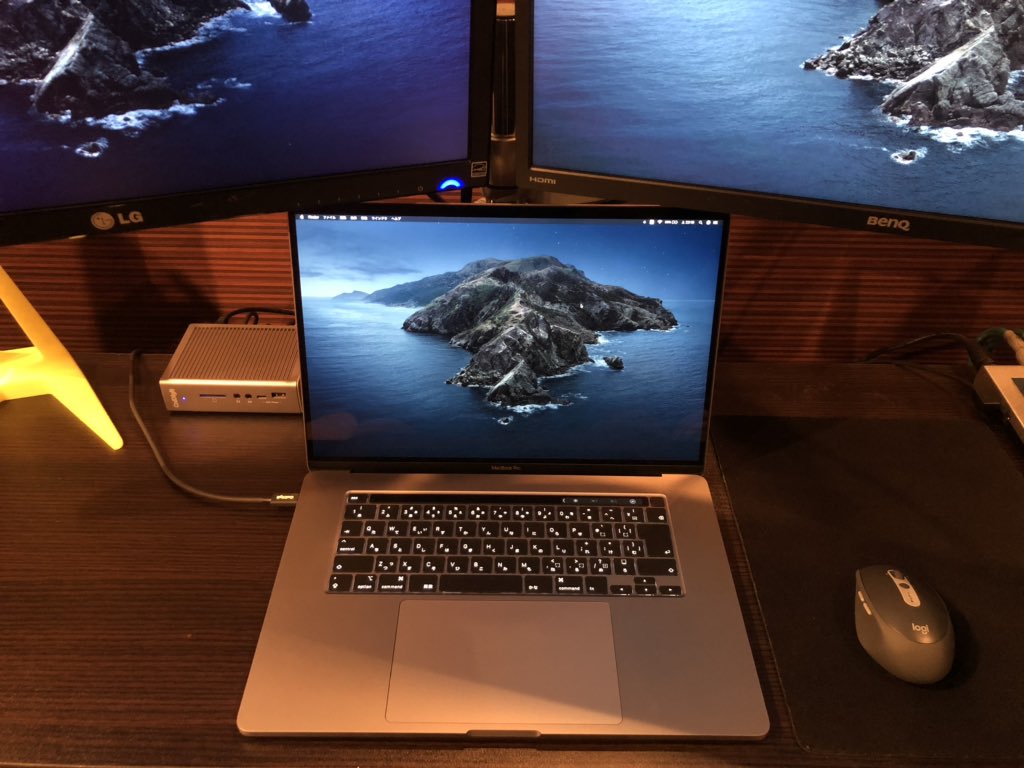 matakino4989's tweet photo. USB Type-C問題はドックで対応
外出時にUSBメモリやSDカードを読みたい時に困るので小型のハブも欲しいですね
今まで線5本も抜き差ししてたのが1本で済んで電源アダプターも余るとか最高かも知れない
ドックだけで3万超えだけど、、
#TS3Plus #MacBookPro16 https://t.co/c33zGMCkeO