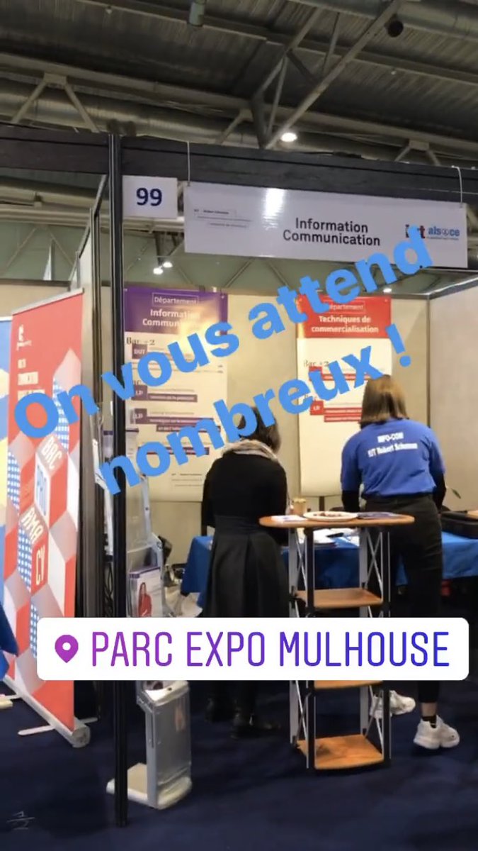 RsInfocom's tweet image. N’hésitez pas à venir discuter avec nous aux Journées des Carrières de Mulhouse aujourd’hui ! Nous répondrons à vos questions avec grand plaisir 🥳