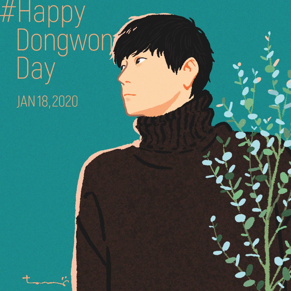 ?お誕生日おめでとうございます。良き一年でありますように。
 #HappyDongwonDay 