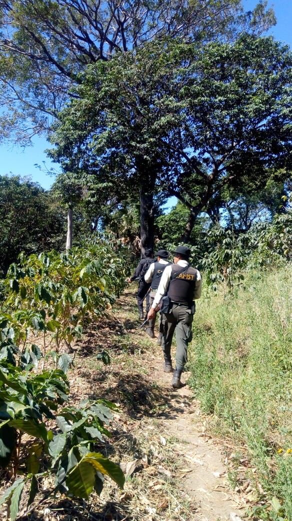 CAMdeSantaTecla's tweet photo. Agentes del @CAMdeSantaTecla rural, trabaja en conjunto con @PNCSV en patrullajes preventivos en los cantones de #SantaTecla, el apoyo de ambas instituciones ha permitido elevar los niveles de seguridad en las zonas rurales de #SantaTecla #EscudoTecla #SumamosProgreso https://t.co/dcMSSHG8vB